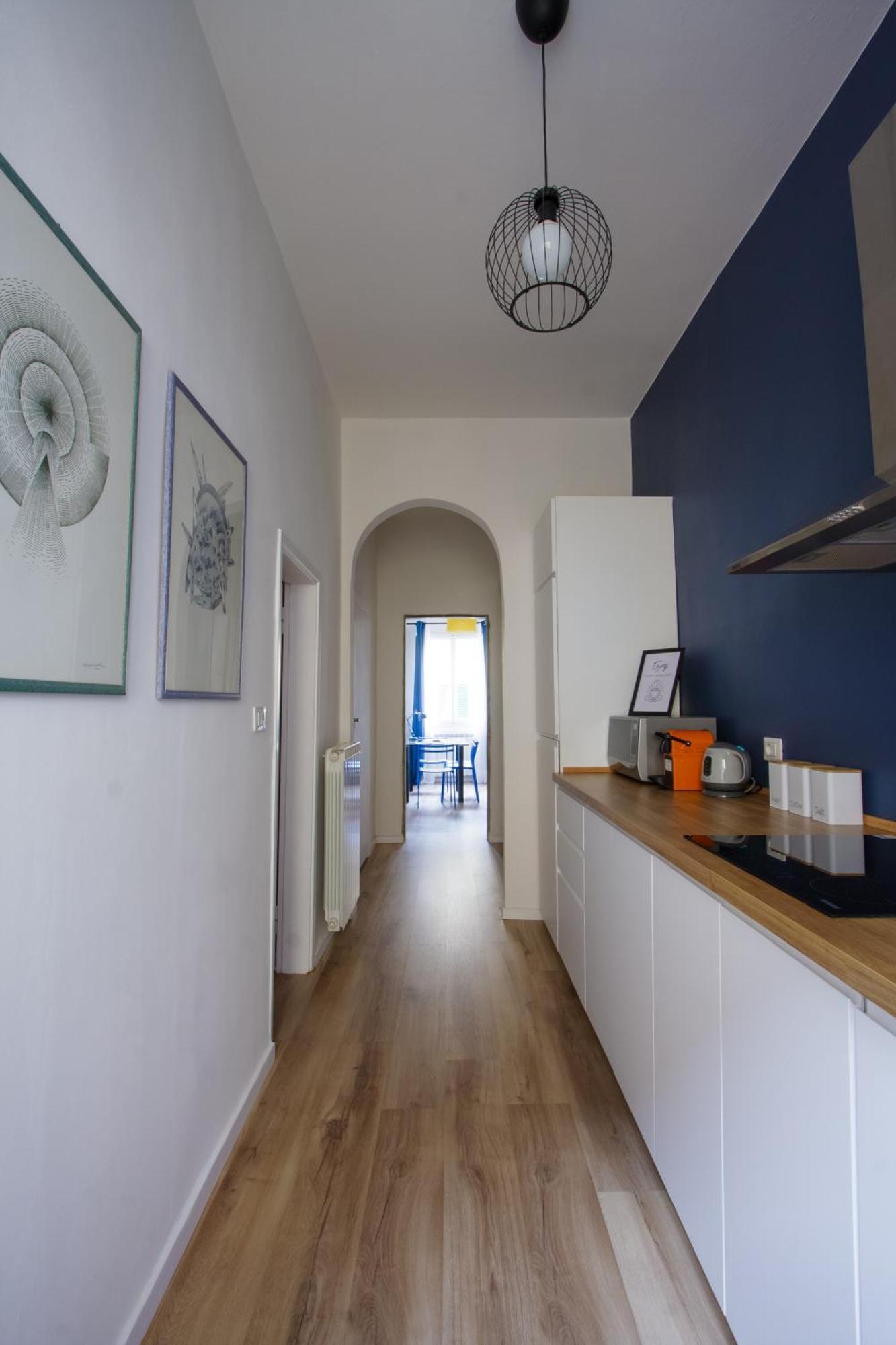 Ferienwohnung Santa Croce Rainbow Florenz Exterior foto