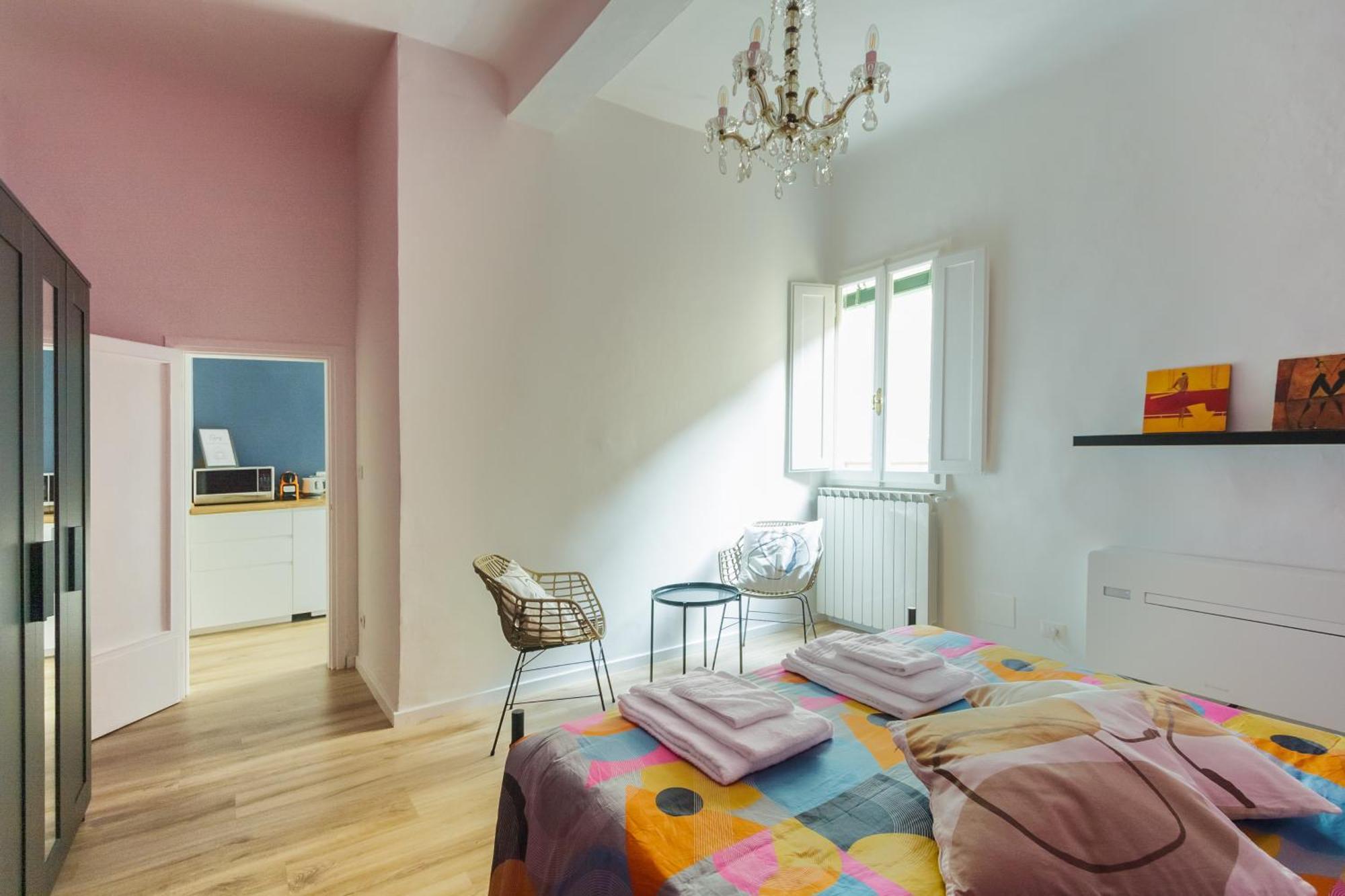 Ferienwohnung Santa Croce Rainbow Florenz Exterior foto
