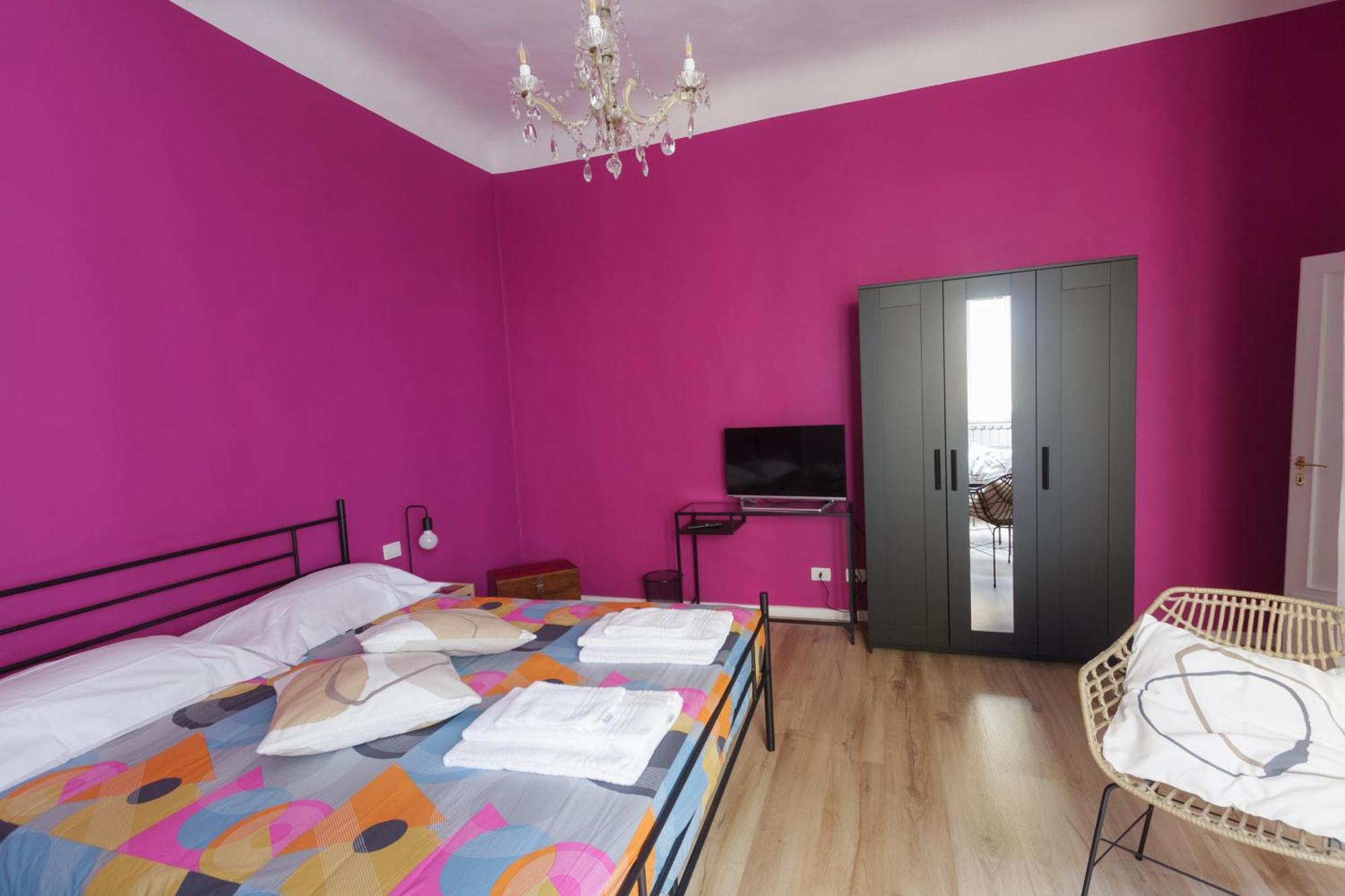 Ferienwohnung Santa Croce Rainbow Florenz Exterior foto